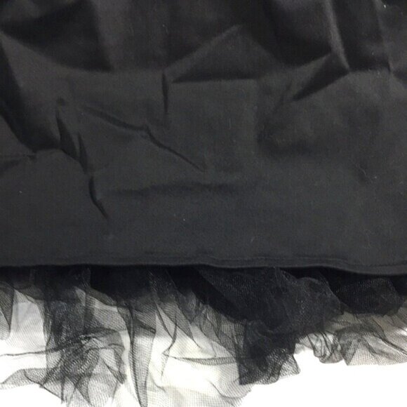 XXI Womens Dress Strapless Black Net Hem Back Zip Size S NWT - Picture 5 of 9